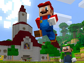 Minecraft Super Mario