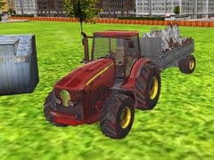 3D City Tractor Garbage Sim