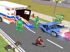 Ambulance Rescue Simulator : City Emergency Ambulance