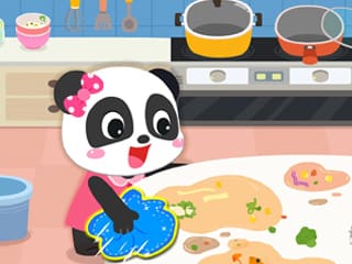 Baby Panda Cleanup