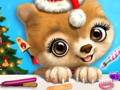 Christmas Animal Hair Salon