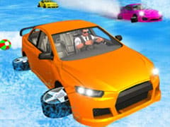 Crazy Car Water Surfing Race