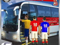 Football Players Bus Transport Simulation Game