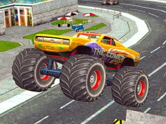 Monster Truck Stunts Free Jeep Racing