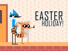 Mordecai And Rigby Easter Holiday