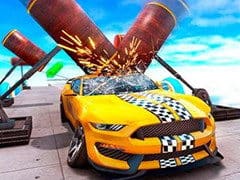 Real Taxi Car Stunts 3D Game