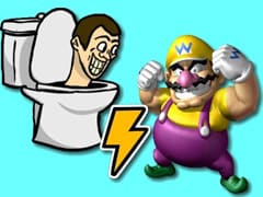 Skibidi Toilet vs Wario