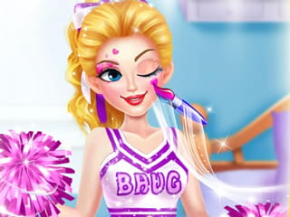 Vampire Princess Cheerleader Girl