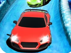 Water Slide Car Racing Sim