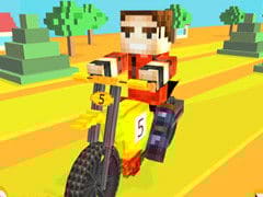 Infinite Bike Runner Game 3D