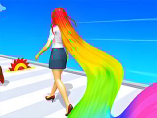 Long Hair Runner