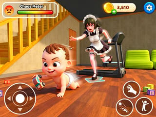 Naughty Baby Prankster