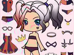 Paint Doll Dress Up
