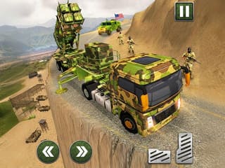 US Army Vehicle Transporter Truck