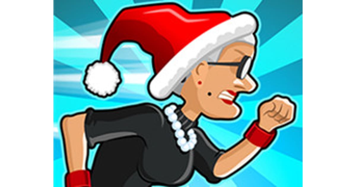 Angry Gran Run Xmas - Play Angry Gran Run Xmas Online - BestGames.Com