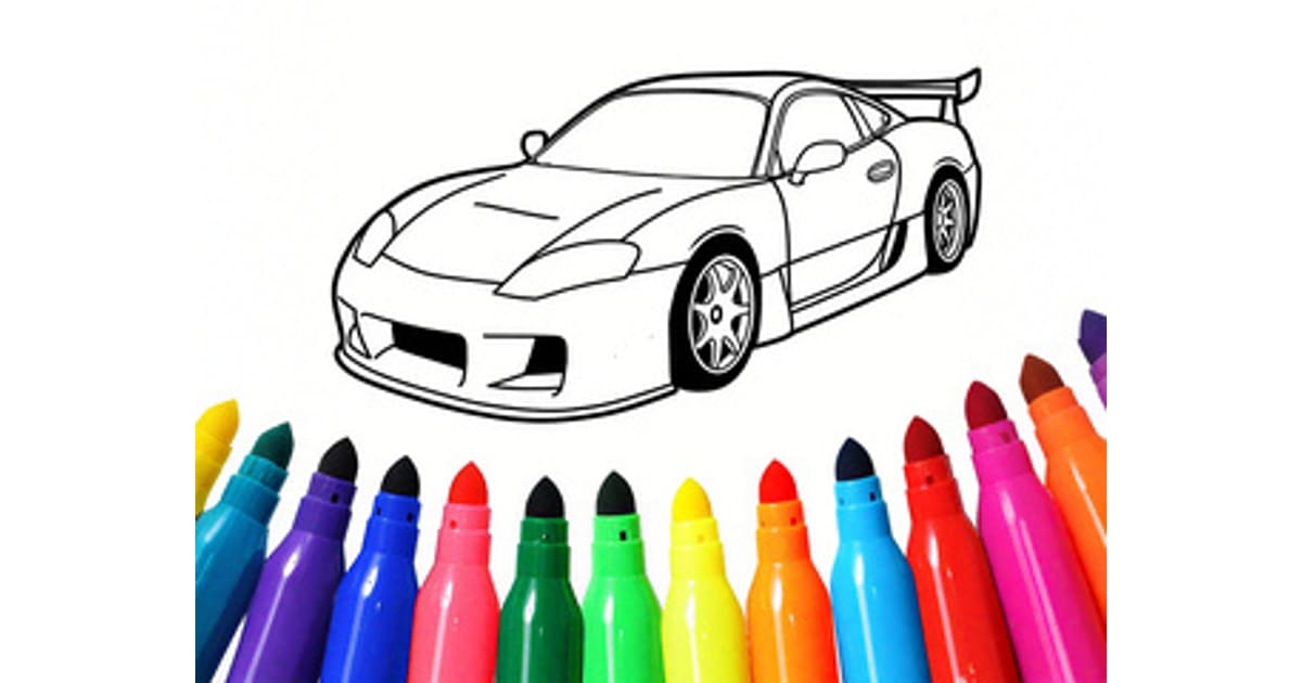 Cars Coloring Game - Play Cars Coloring Game Online - BestGames.Com