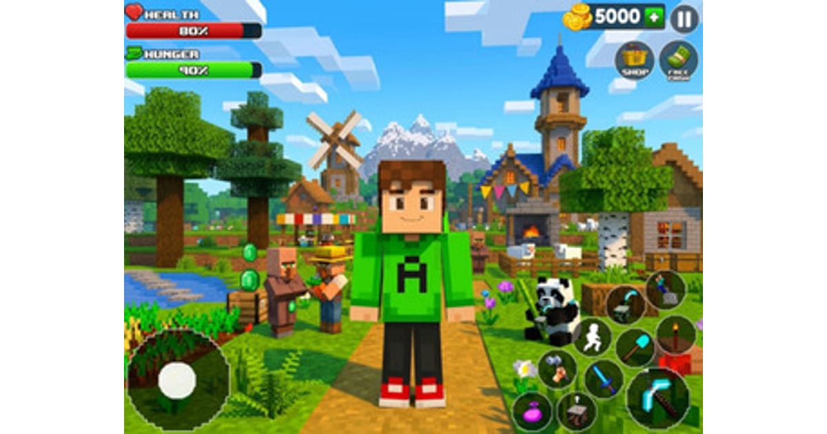 Craft Magic World Escape: Block Sandbox Adventure
