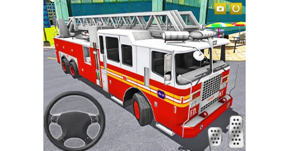 Fire Truck Rescue Driving - Best Simulation Game