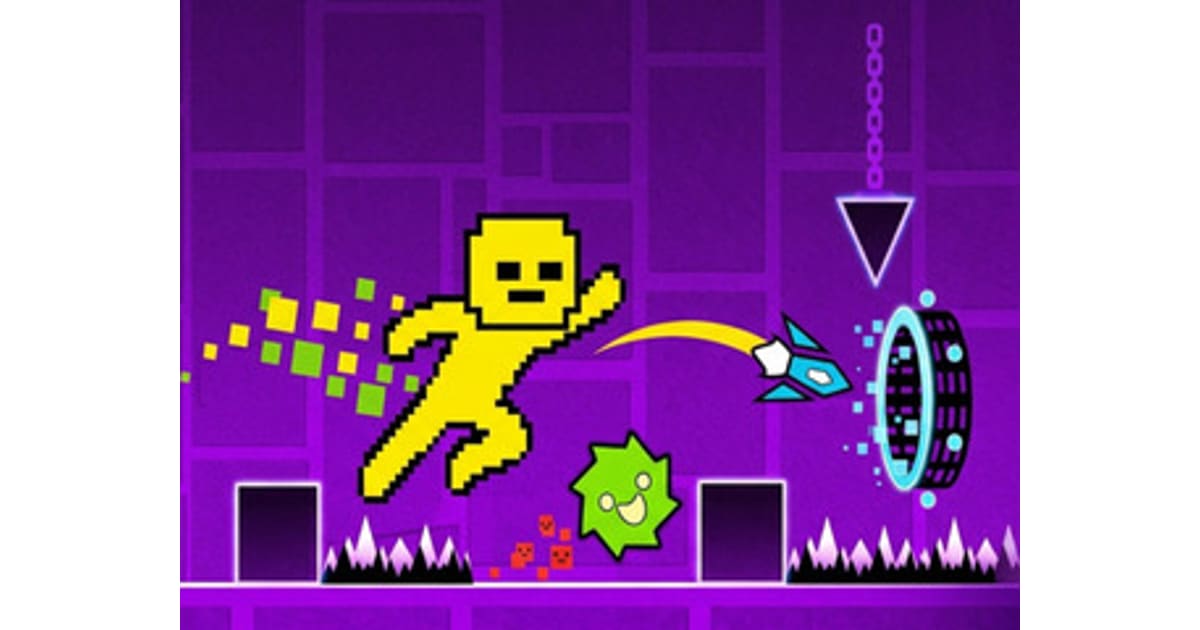 Geometry Man Dash Arcade Games Unblocked G+