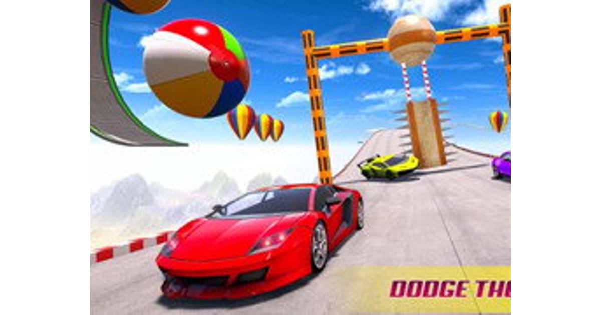 Mega Ramp Car Racing Stunts Gt 3D - Play Now - BestGames.Com