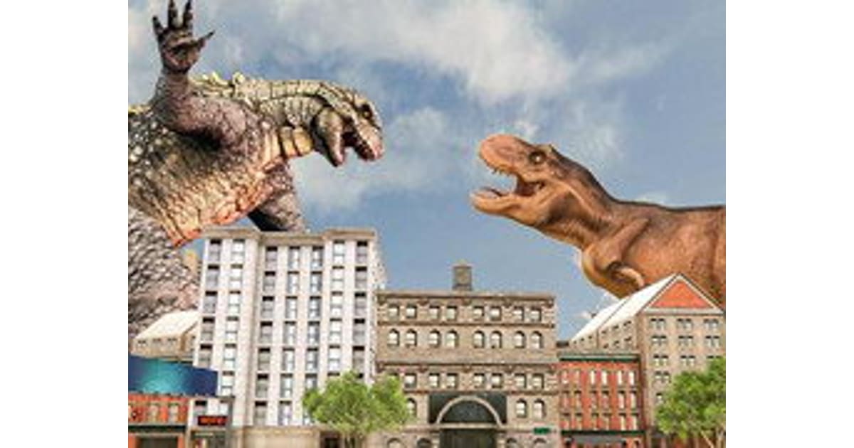 Monster Dinosaur Rampage City Attack - Play Now - BestGames.Com