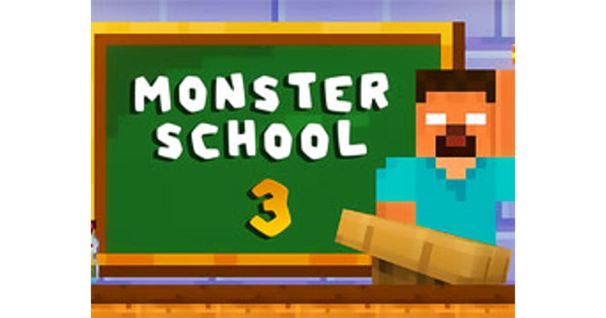 Monster School Challenge 3 Play The Game Online Bestgames Com