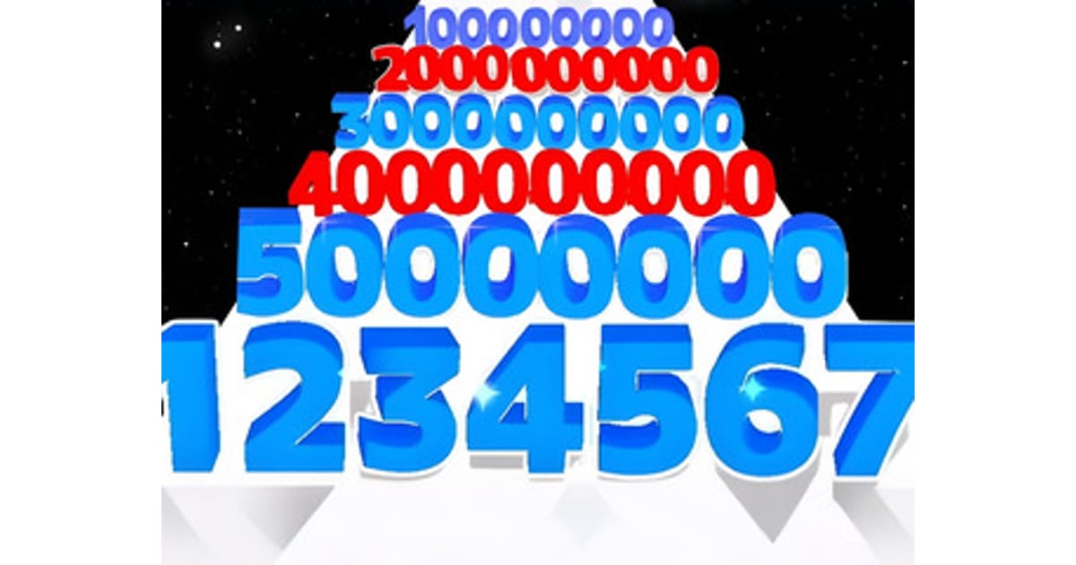 Number Rush: Running Game Online | Bestgames