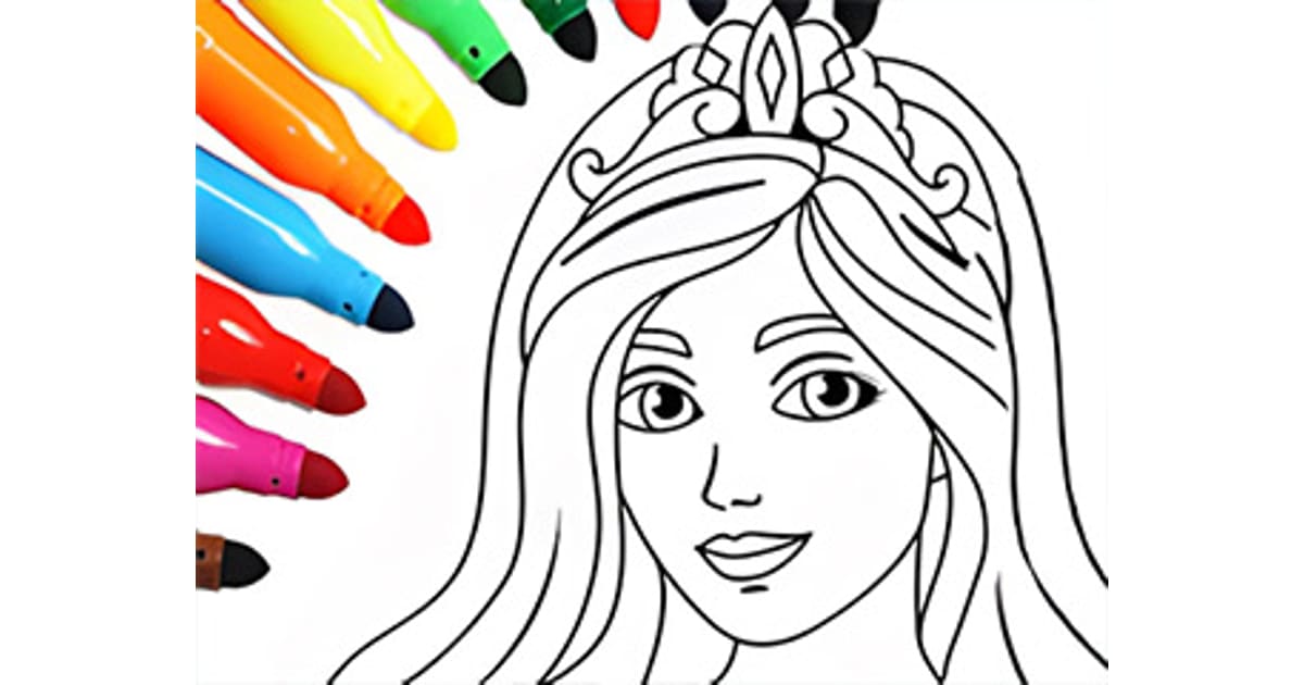 Princess Coloring By Number - Play The Game Online - BestGames.Com