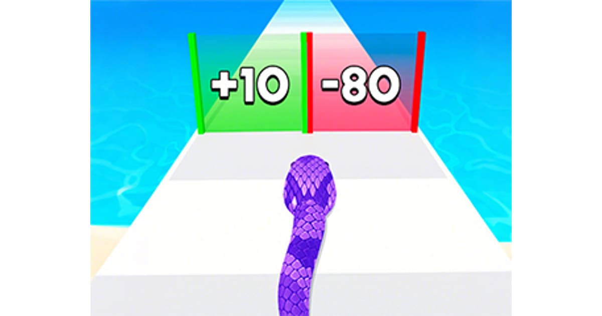 Snake Run Race - Best Running Game