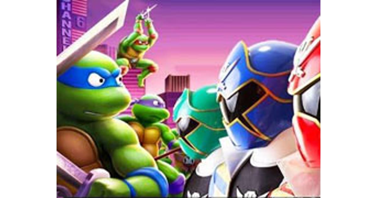 Tmnt Vs Power Rangers Ultimate Hero Clash 2 Play Now
