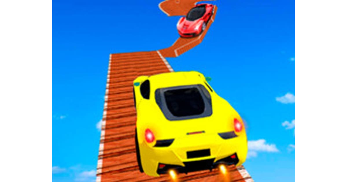 Tricky Impossible Tracks Car Stunt Racing - Play Now - BestGames.Com
