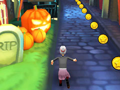 Angry Gran Run Halloween Village