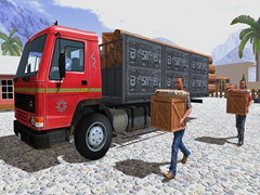 Asian Offroad Cargo Truck Driver Game