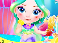 Baby Mermaid Caring Games