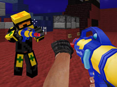 Blocky Gun Paintball