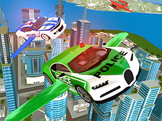 Flying Police Car Simulator