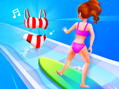 Girl Surfer 3D
