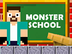 Herobrine vs Monster School 🕹️ Play on CrazyGames