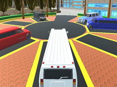 Luxury Limo Taxi Driver City Game