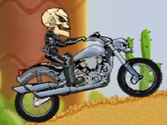 Motor Bike Hill Racing 2D