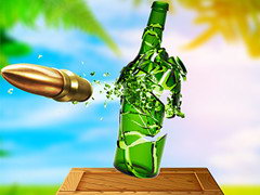 Real Bottle Shooter Game