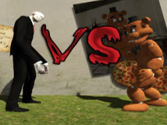 Slenderman Vs Freddy The Fazbear