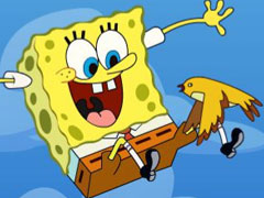 Sponge Bob Falling