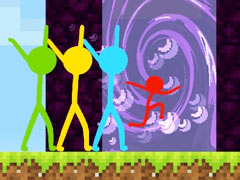 Stickman Parkour Skyland